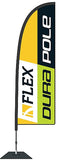 Copy of Durapole Flex Feather Flag Display . Custom Printed.(TEST)