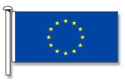 European Union Flag (Council of Europe) - Premium (with exclusive Swivel Clips).