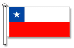 Chile Flag - Premium (with exclusive Swivel Clips).