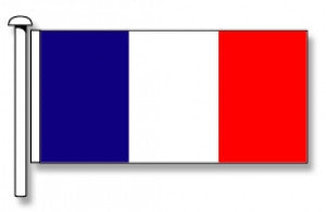 France Flag - Premium (with exclusive Swivel Clips).