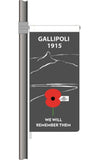 WW1 Gallipoli 1915 Street Flag