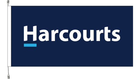 Harcourts Standard Flag - Premium. 1.8m x 0.9m