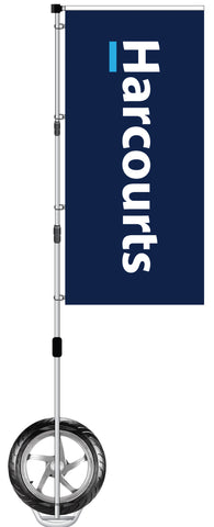 'Harcourts' Branded Durapole XT Display - Exclusive product