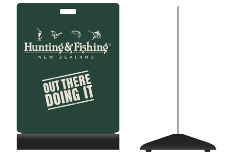 Hunting & Fishing Footpath Sign