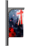 Designer ANZAC 'NZ Flag and Rider' StreetFlag
