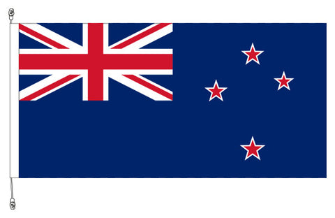 New Zealand Flag - Premium Quality Polyknit (Sister Clips).