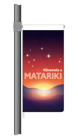 Mānawatia a Matariki Streetflag