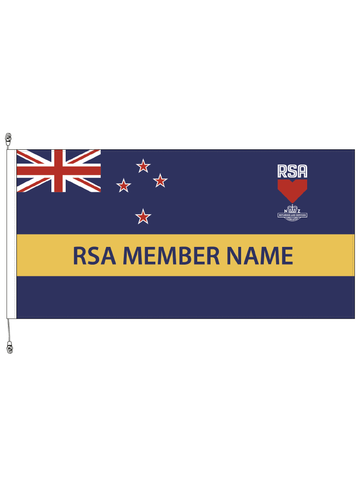 RSA Standard Flag- Premium Polybunting.  RSA Member Special