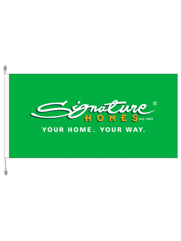 Signature Homes Branded Standard Flag