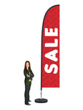 Sale Flex Flag and Display.  Premium.  Large. 3.5m High.  SAVE  $30.00!*. Priced From: