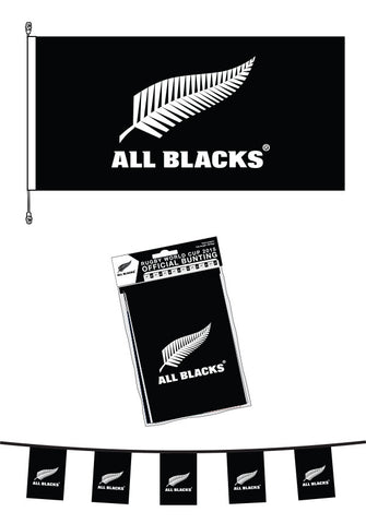 All Blacks Bunting and All Blacks®  Premium  Flag Bundle  SAVE $10.00