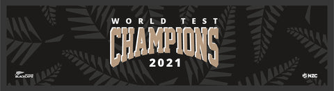 World Test Champions Black Caps® Bar Mat - Limited Edition