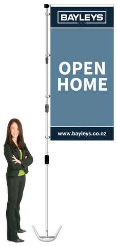 Bayleys Durapole XT Display- OPEN HOME
