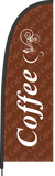 Coffee Flags and Display. 2.5m High. SAVE $30.00!.  Priced from: