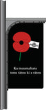 ANZAC We will Remember Them StreetFlag  (Te Reo version)