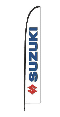 Durapole Flex Branded Car Flags - Suzuki