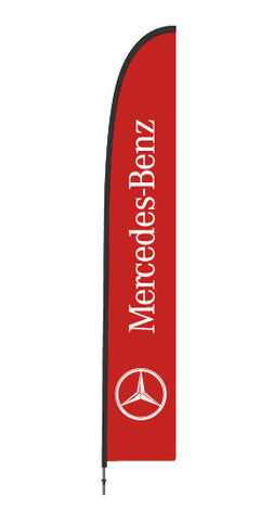 Durapole Flex Branded Flag - Mercedes