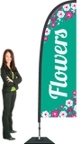 Flowers Flag and Display. SAVE $50.00!  Priced From: