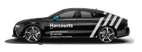 Harcourts Large Car Graphics