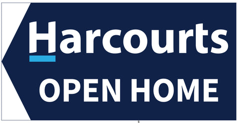Harcourts Directional Sign Basic Coloured