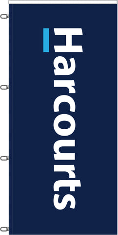 'Harcourts' Branded Durapole XT Flag Only