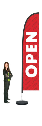 Open  Flag and Display. Premium.  Large.  3.5m High.  SAVE $30.00!*  Priced From: