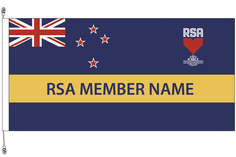 RSA Standard Flag- Premium Polybunting.  RSA Member Special