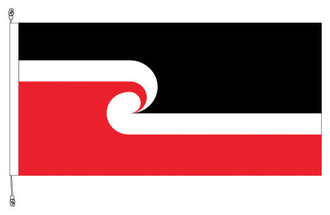 Tino Rangatiratanga Flag - Premium (with exclusive swivel clips).