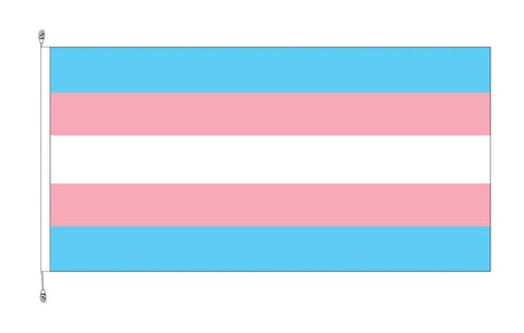 Transgender Horizontal Flag 1800x900mm